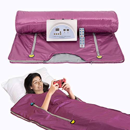 GENIE Infrared Sauna Blanket Sweating Weight Loss Weighted higher