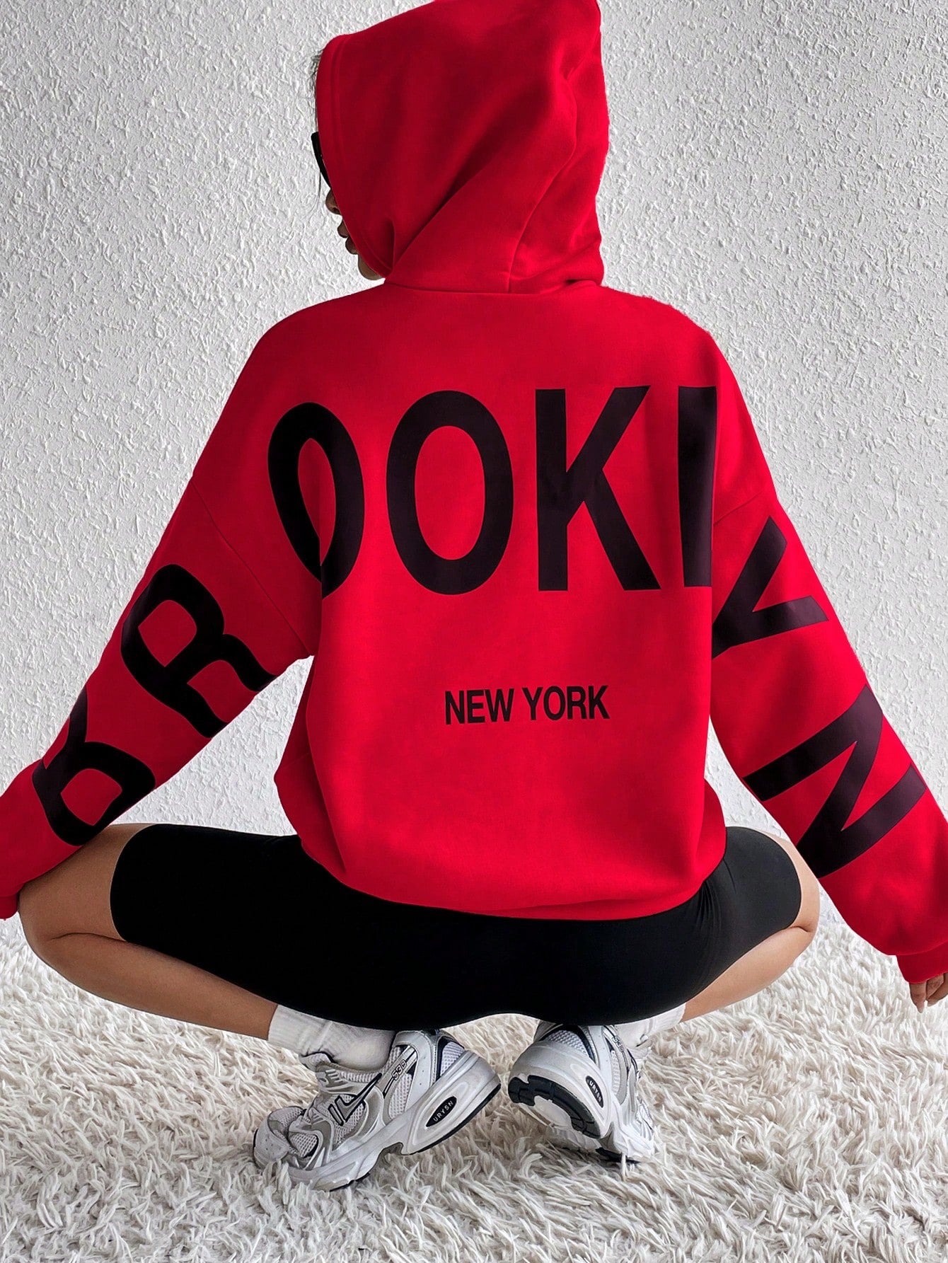 Brooklyn Printed Hoodie for Women
