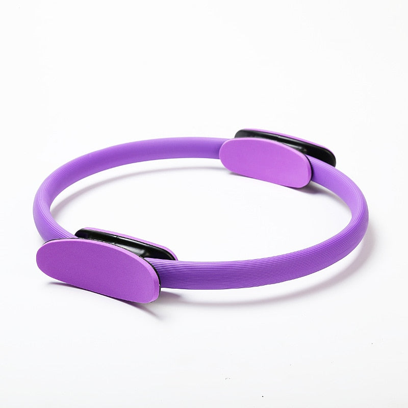 Yoga Fitness Ring Circle Pilates Exercise Home Resistance Elasticity