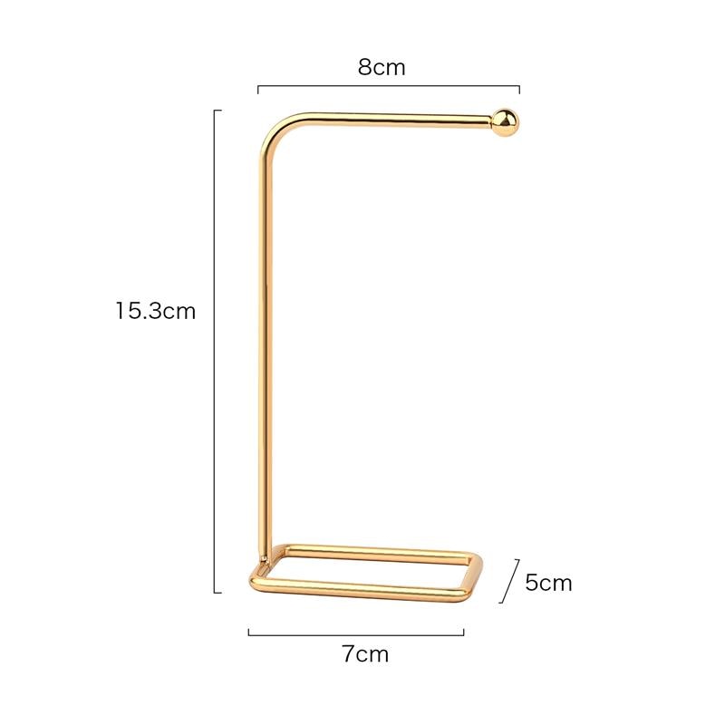 High Quality Jewelry Organizer Shelf Metal Earring Storage Rack DIY Jewelry Organizer Holder Pendants Necklace Display Stand