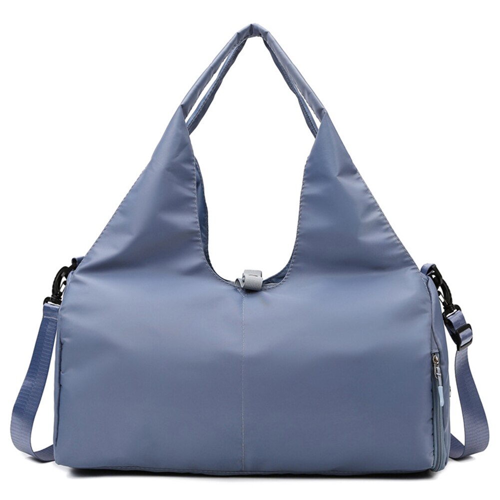 Outdoor Nylon Sports Gym Bags Yoga Men Women Training Fitness Travel Handbag Yoga Mat Sport Bag with Shoes Compartment