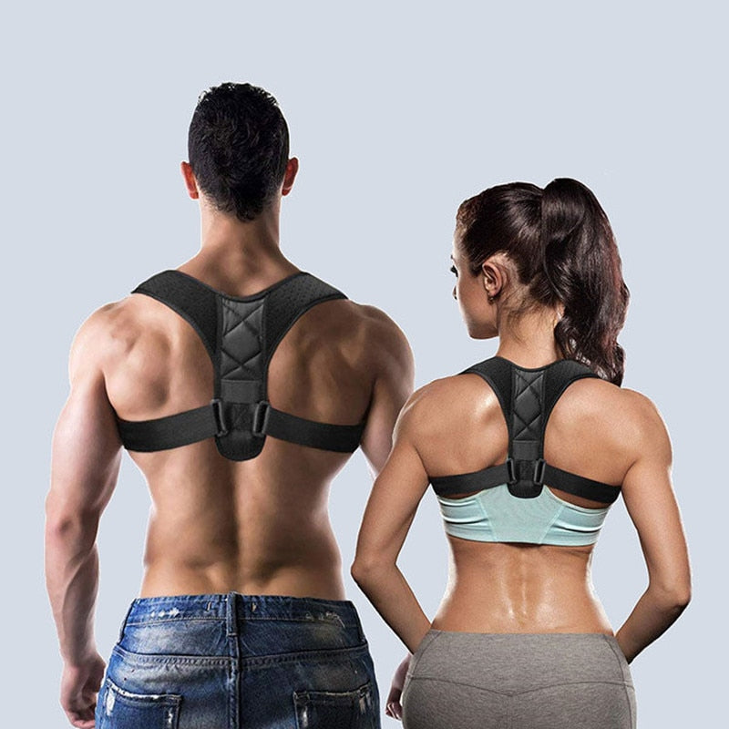 Posture Corrector Men Women Upper Back Brace Shoulder Lumbar Support