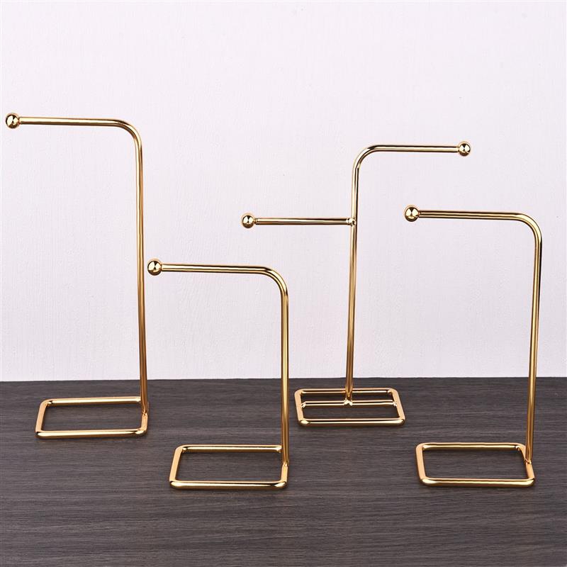 High Quality Jewelry Organizer Shelf Metal Earring Storage Rack DIY Jewelry Organizer Holder Pendants Necklace Display Stand